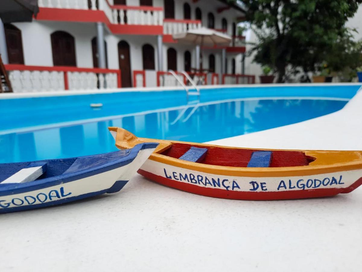 Hotel Mitologia Algodoal Bagian luar foto