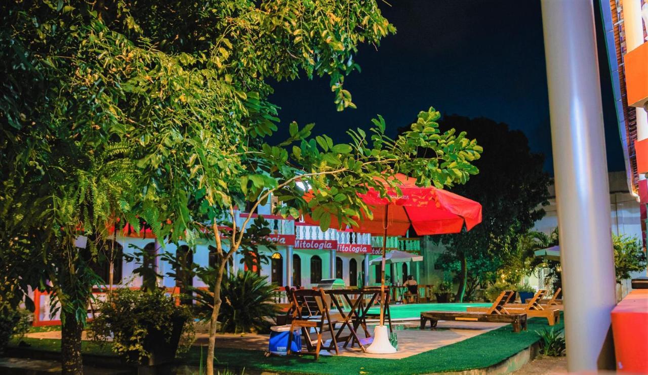 Hotel Mitologia Algodoal Bagian luar foto