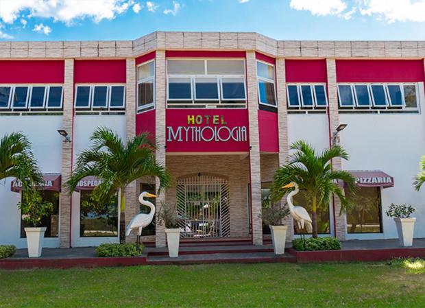 Hotel Mitologia Algodoal Bagian luar foto